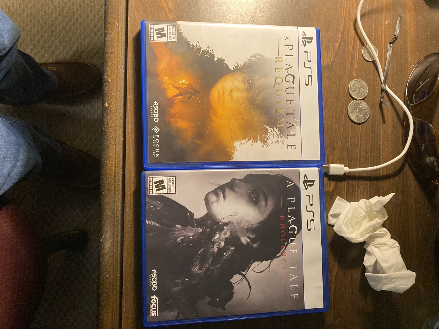A Plague Tale Requiem and Innocence PS5 Games