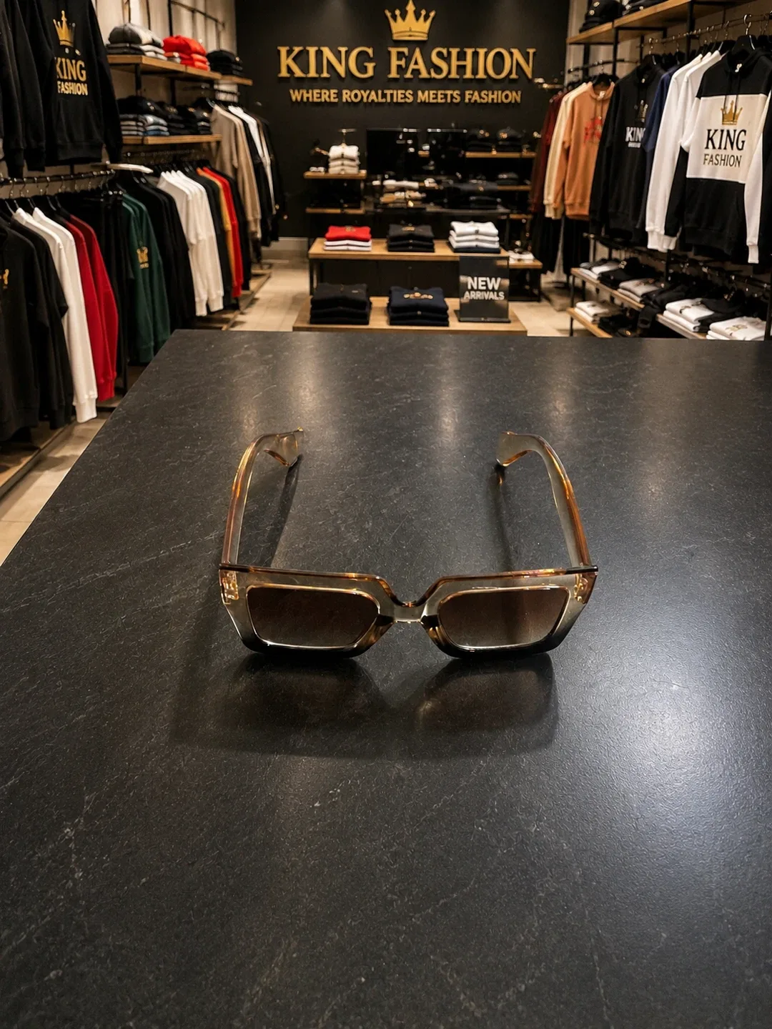 King Fashion Tortoiseshell Sunglasses