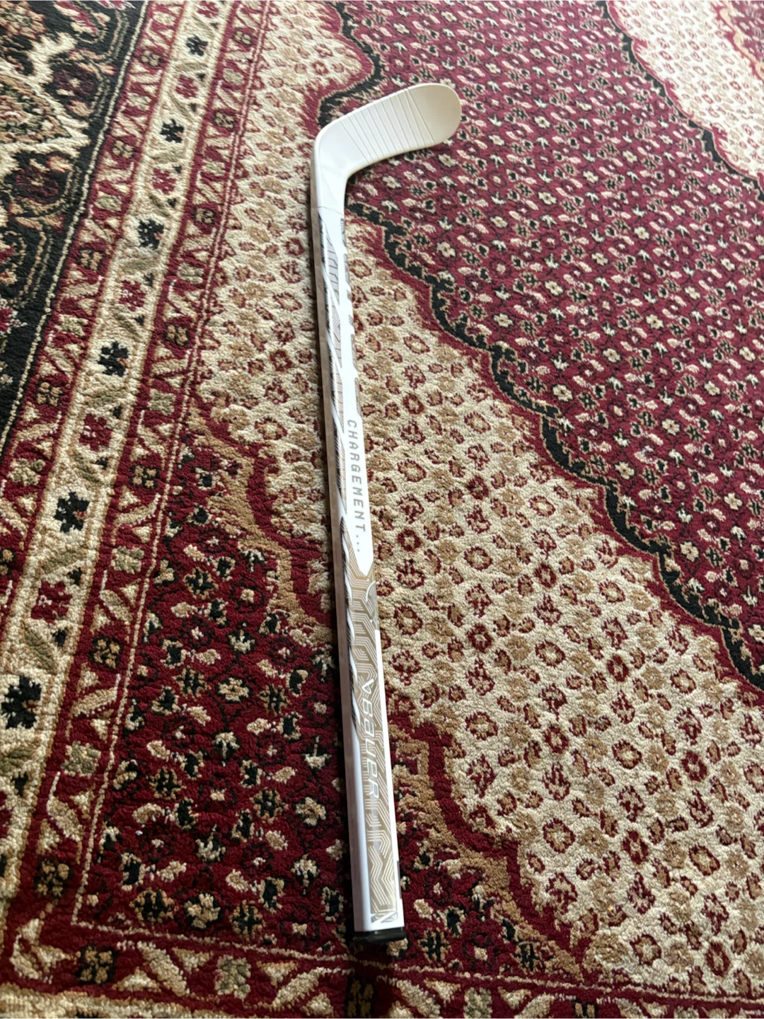 Mini Bauer Proto-R Ice Hockey Stick White Proto