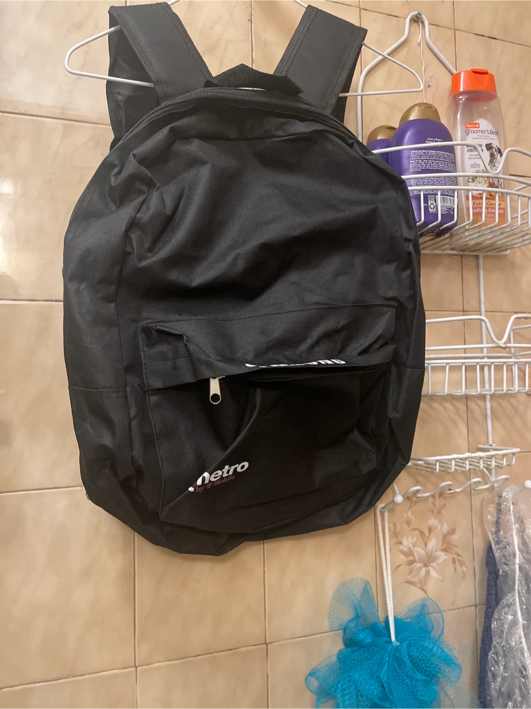 Metro by T-Mobile branded black backpack