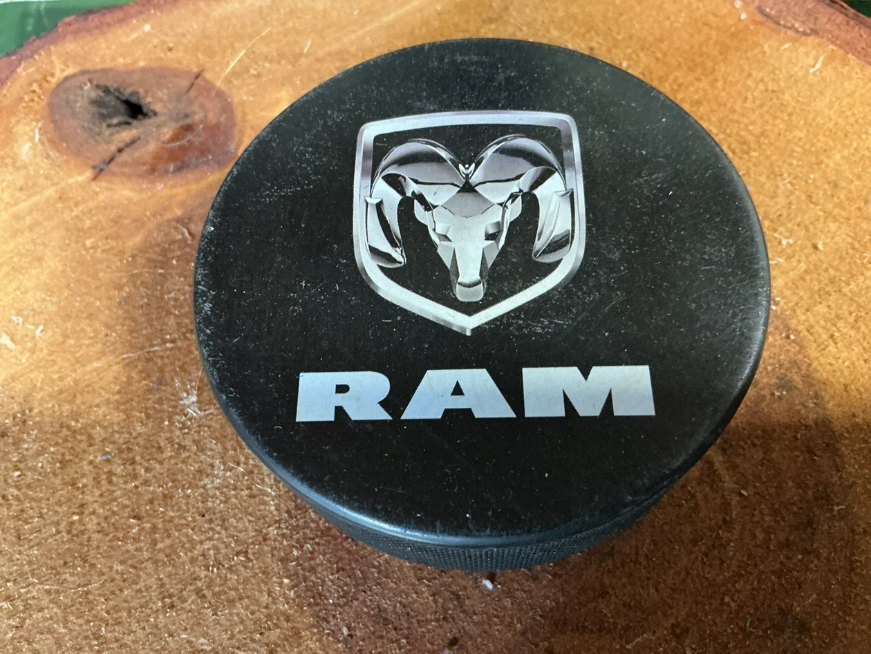 DODGE RAM TRUCK Puck in Wooden Display ! - photo 2