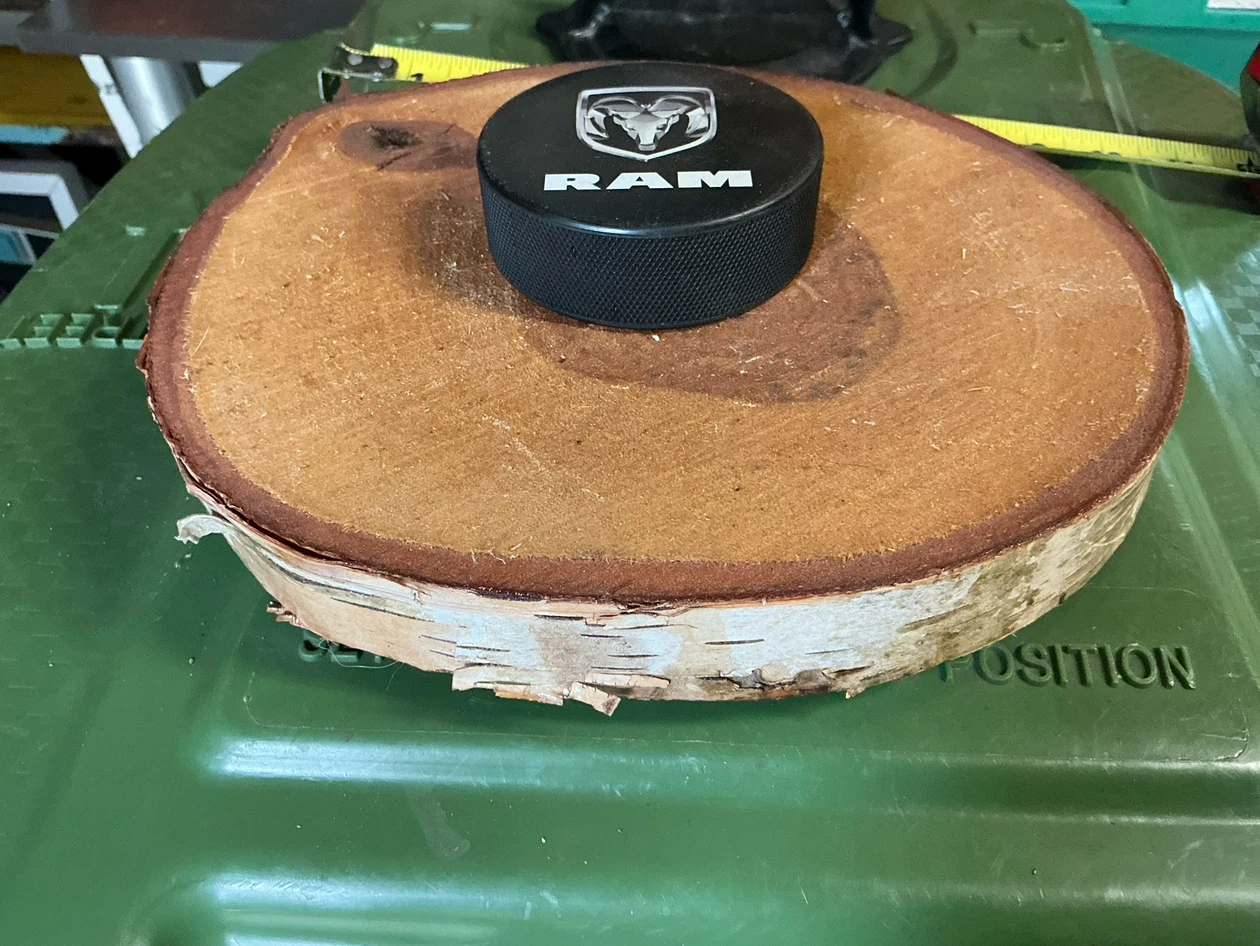 DODGE RAM TRUCK Puck in Wooden Display ! - photo 5