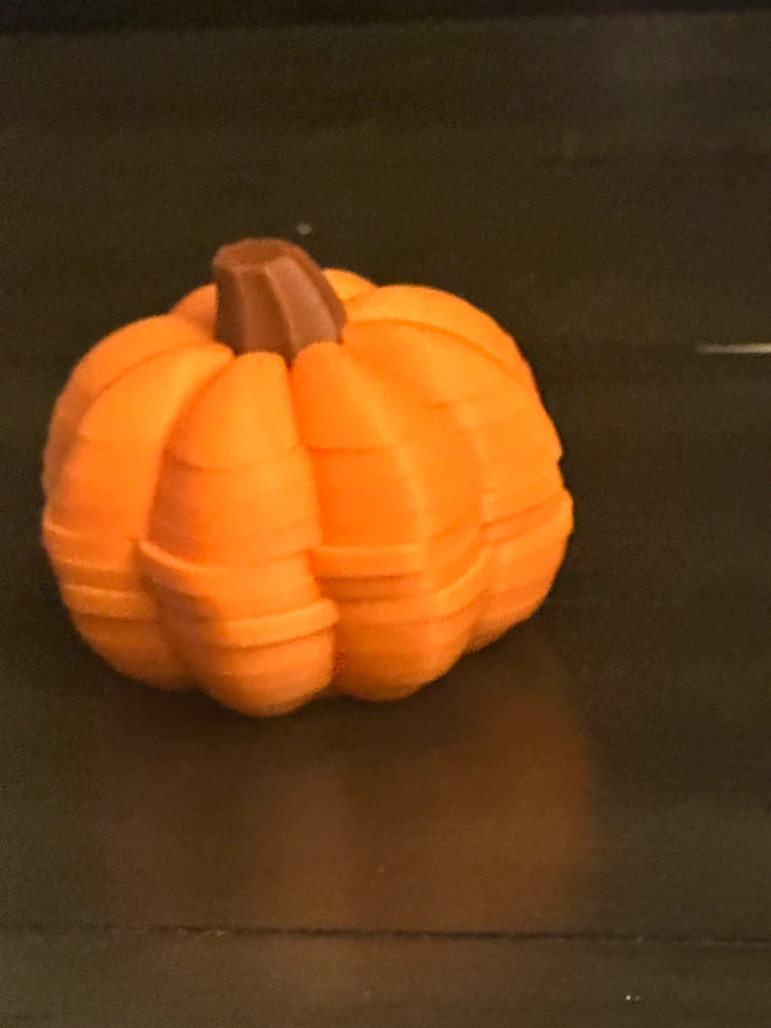 3D Printed Jack-o'-Lantern Pumpkin Coasters