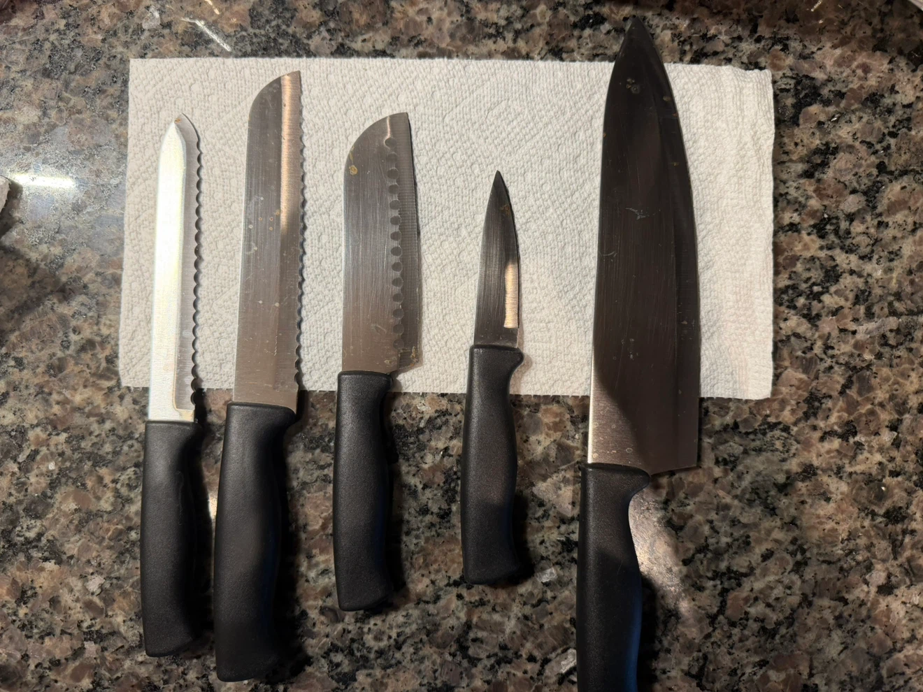 5-Piece Knife Set with Storage Block