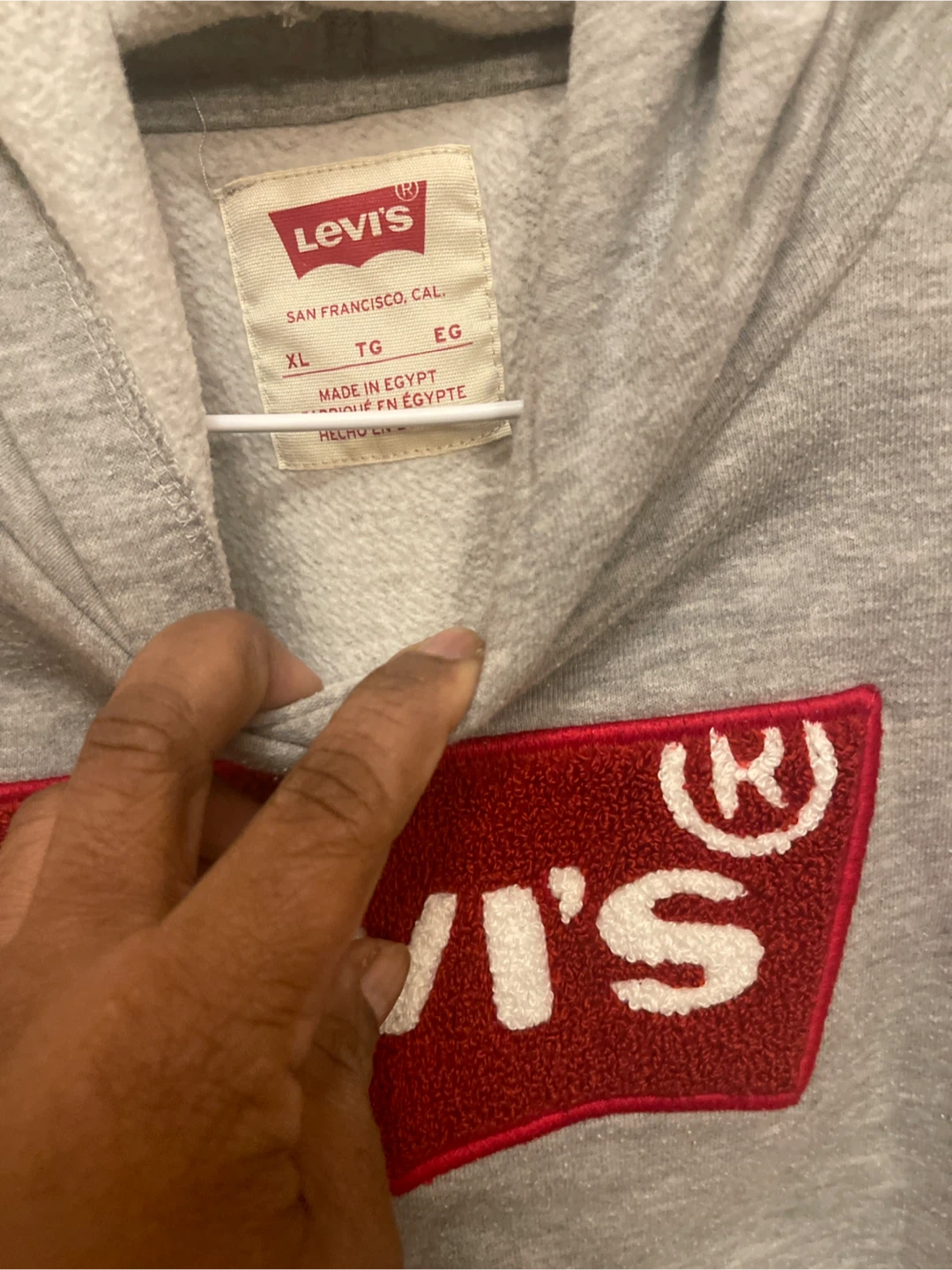 Levi's Gray Hoodie - photo 3