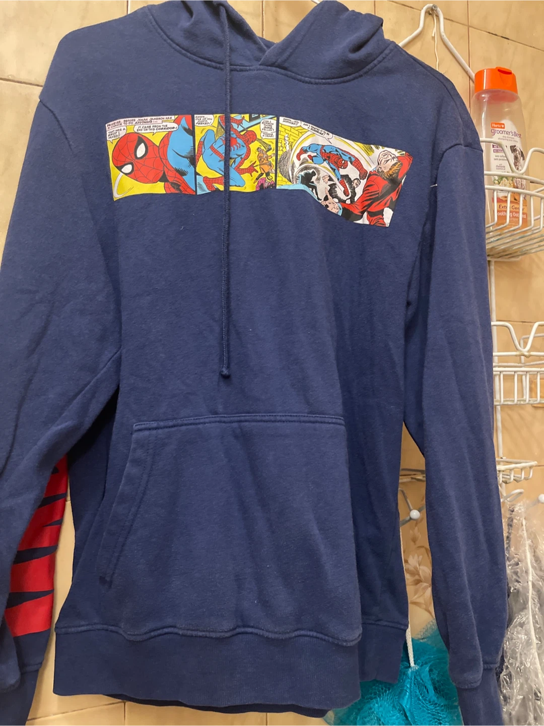Marvel Spider-Man Graphic Hoodie Blue