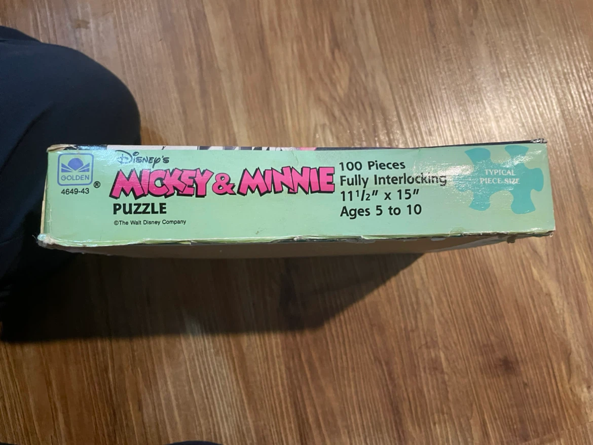 Disney's Mickey & Minnie 100 Piece Puzzle - photo 3