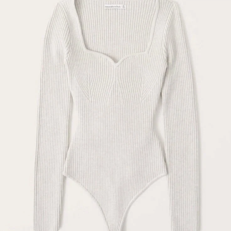 Abercrombie & Fitch Ribbed Bodysuit