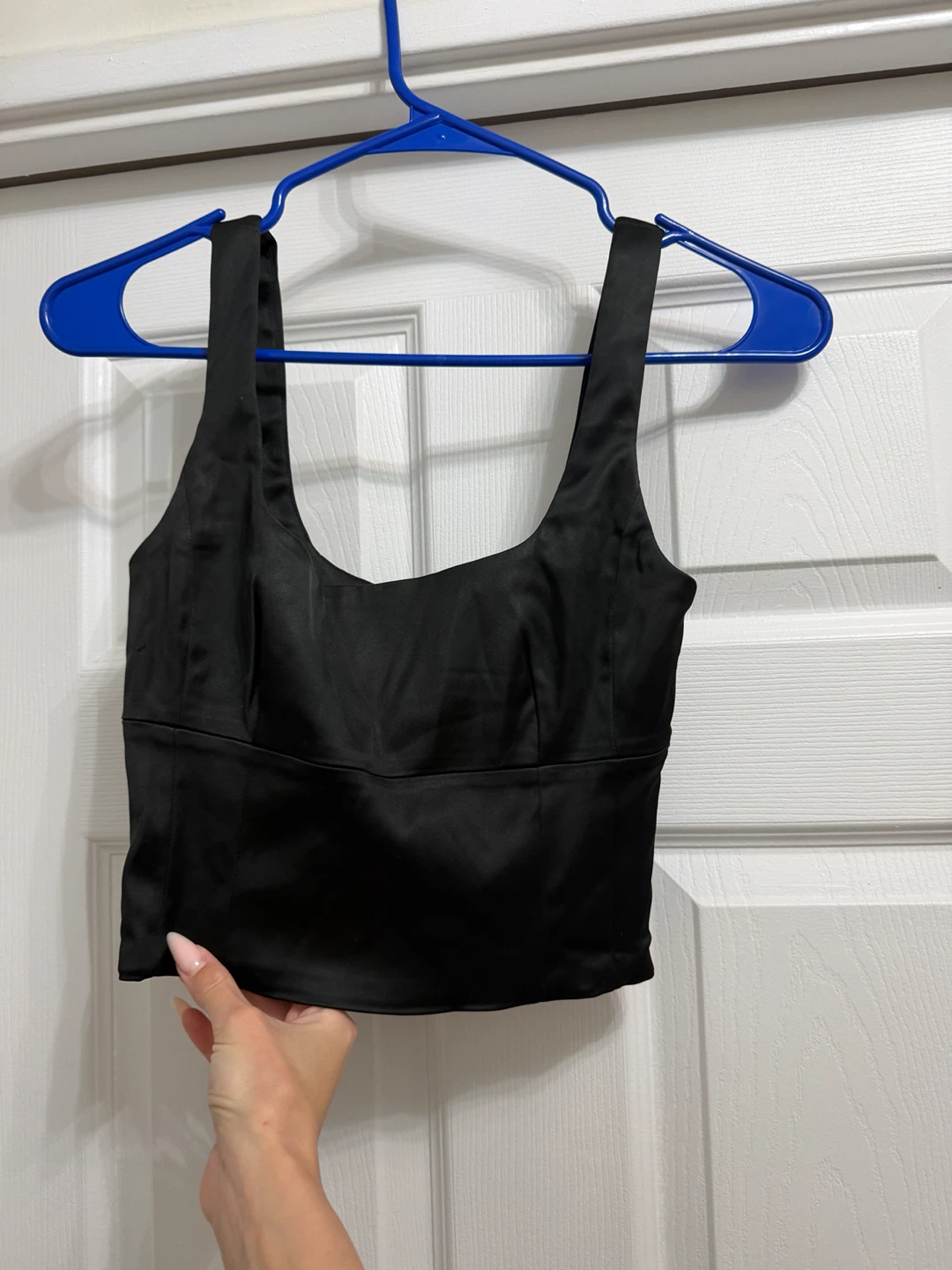 Satin Aritzia Top