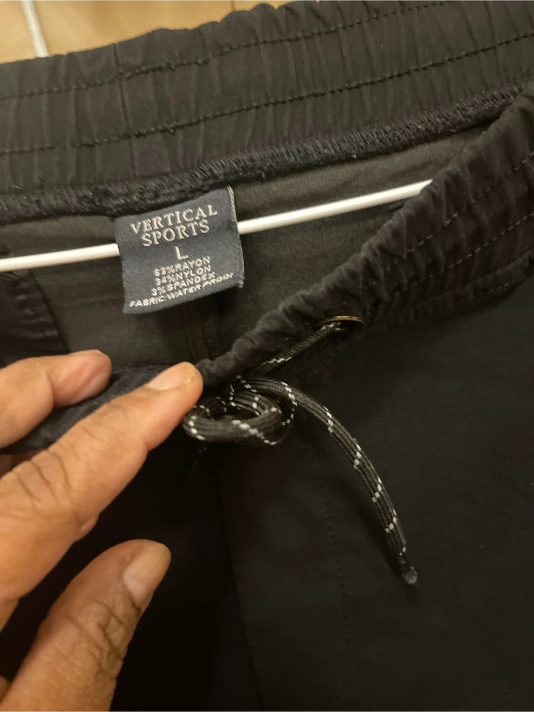 Vertical Sports Men's Black Cargo Pants Size Large - photo 2