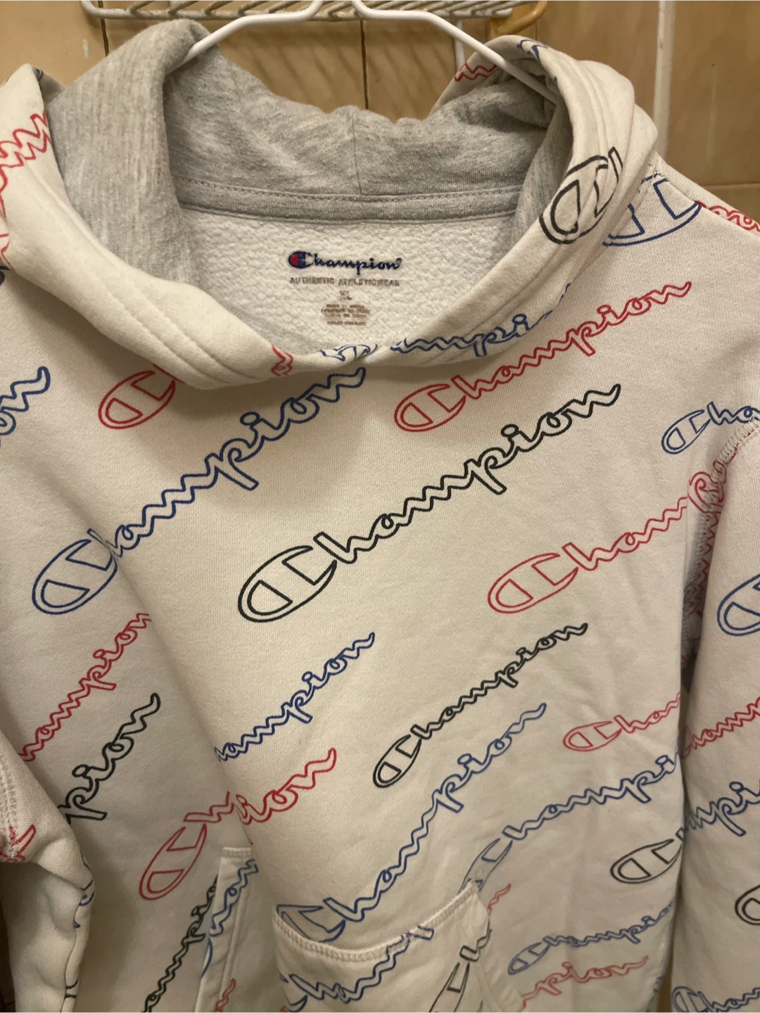 Champion Logo Print Hoodie - photo 2