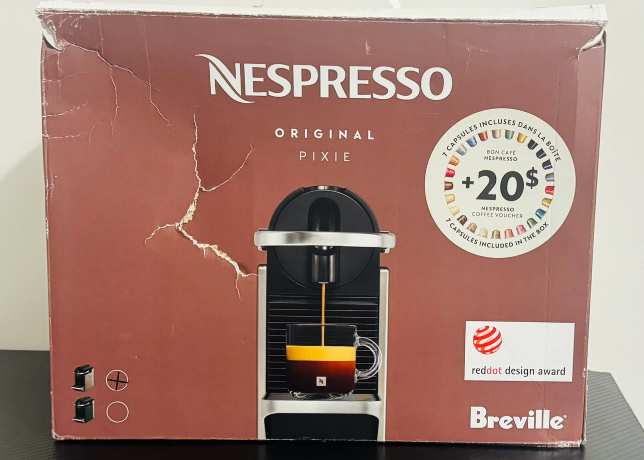 Nespresso Pixie Espresso Machine by Breville, Titan - photo 4