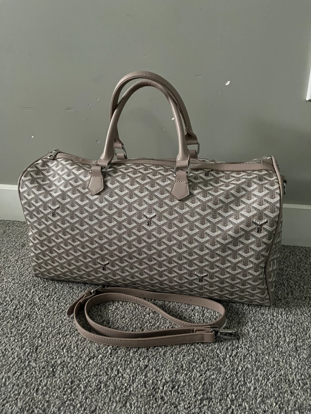 Goyard Boston 45 duffle bag with strap - photo 3