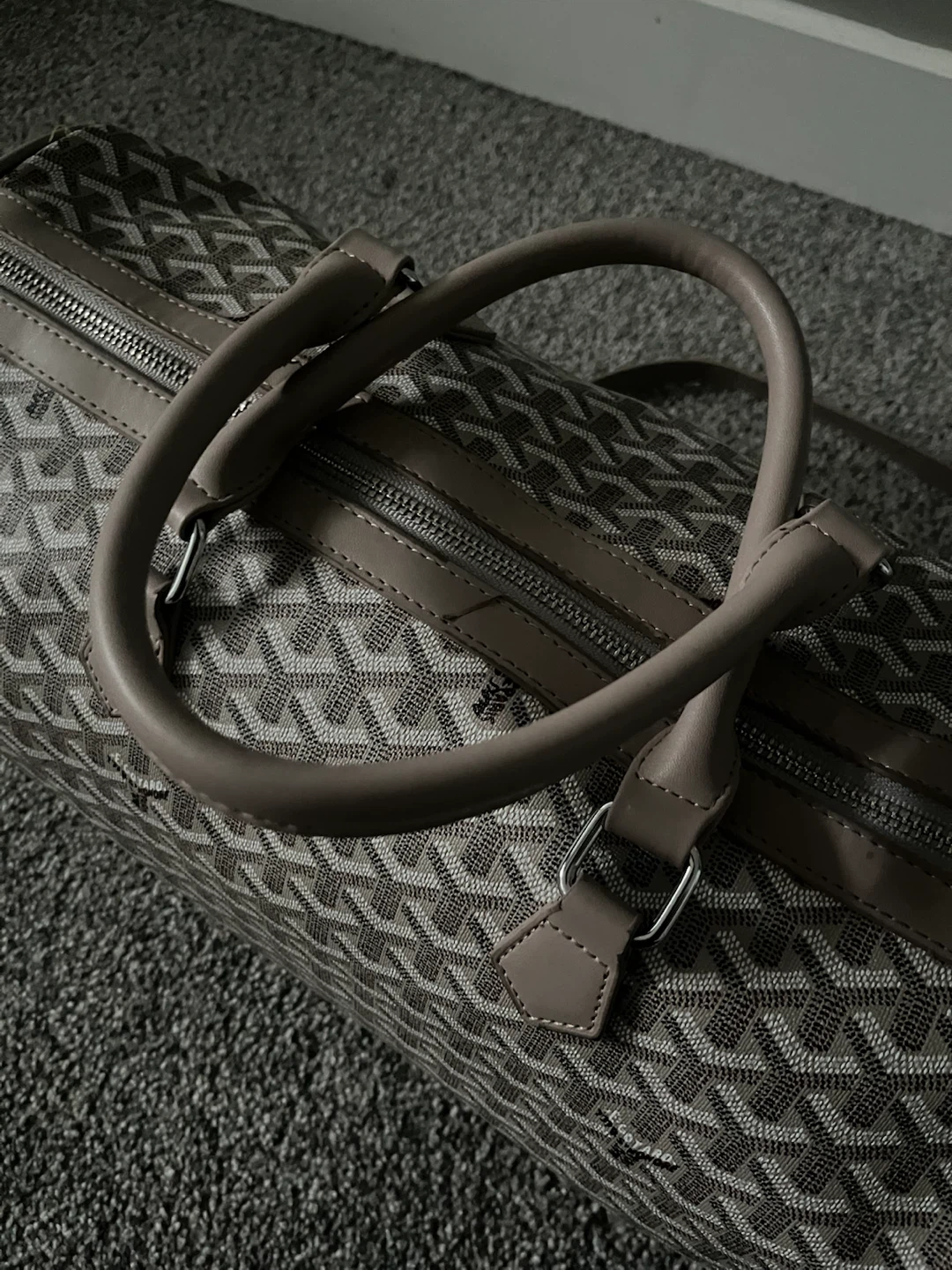 Goyard Boston 45 duffle bag with strap - photo 4
