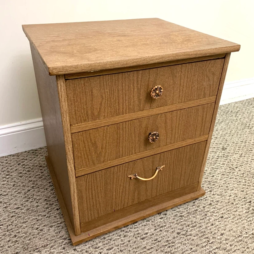 Wooden Nightstand Bedside Table Bedroom End Table Storage
