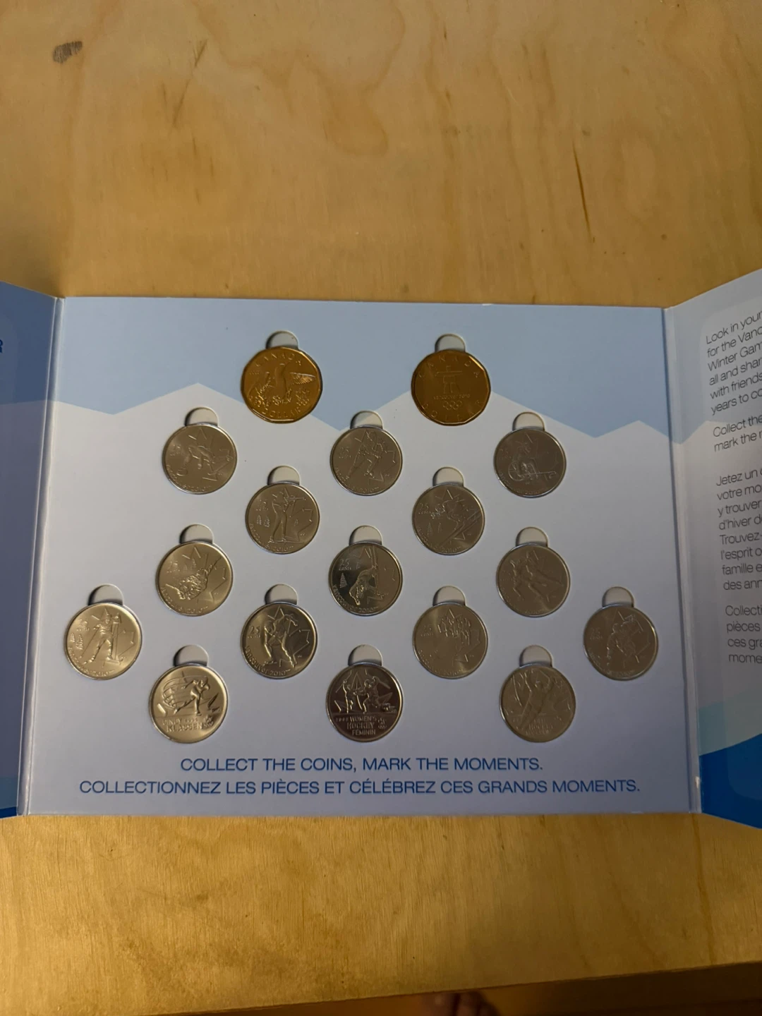 2010 Vancouver Olympic coin set