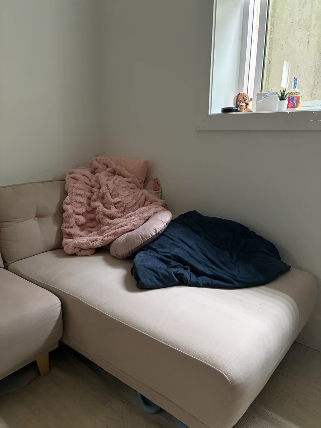 Beige Sectional Sofa - photo 3