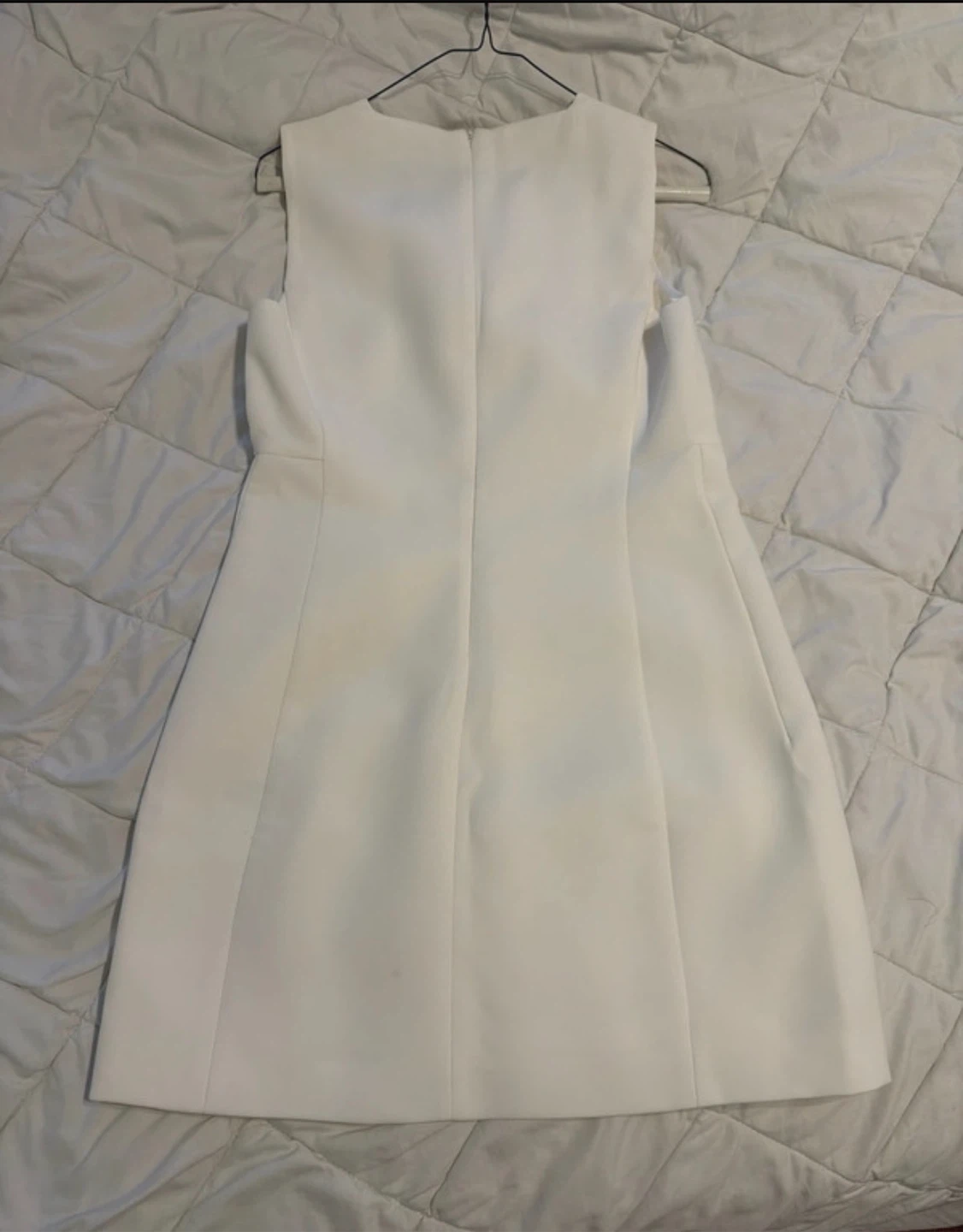 Zara White Sleeveless Dress - photo 2