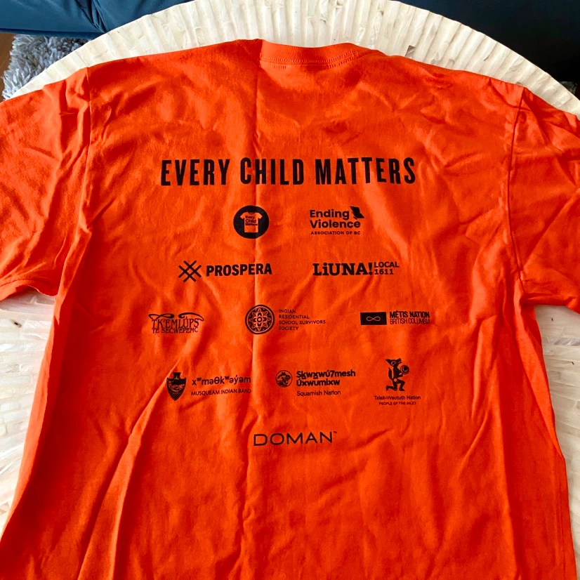 BC Lions Orange Every Child Matters T-shirt - photo 3