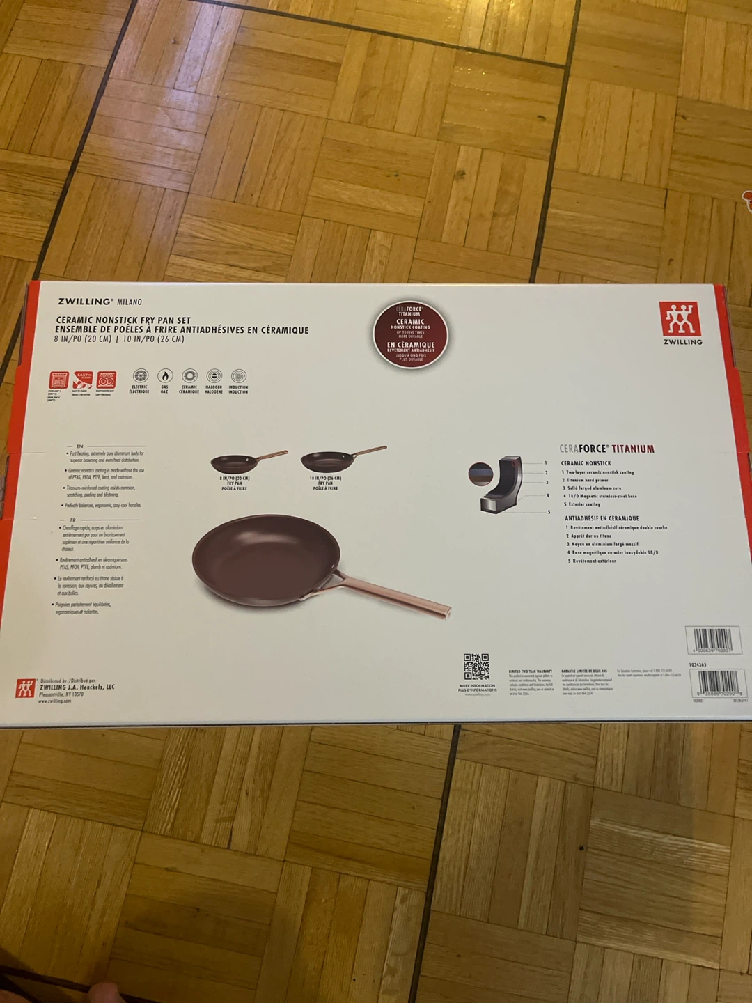 Zwilling Milano Ceramic Nonstick Fry Pan Set - photo 2