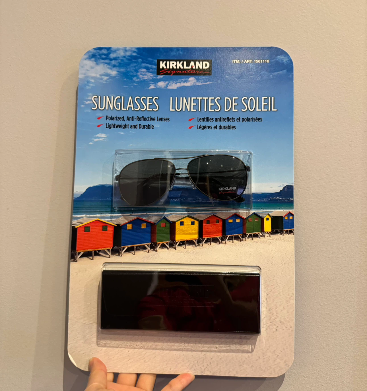 Kirkland Polarized Aviator Sunglasses