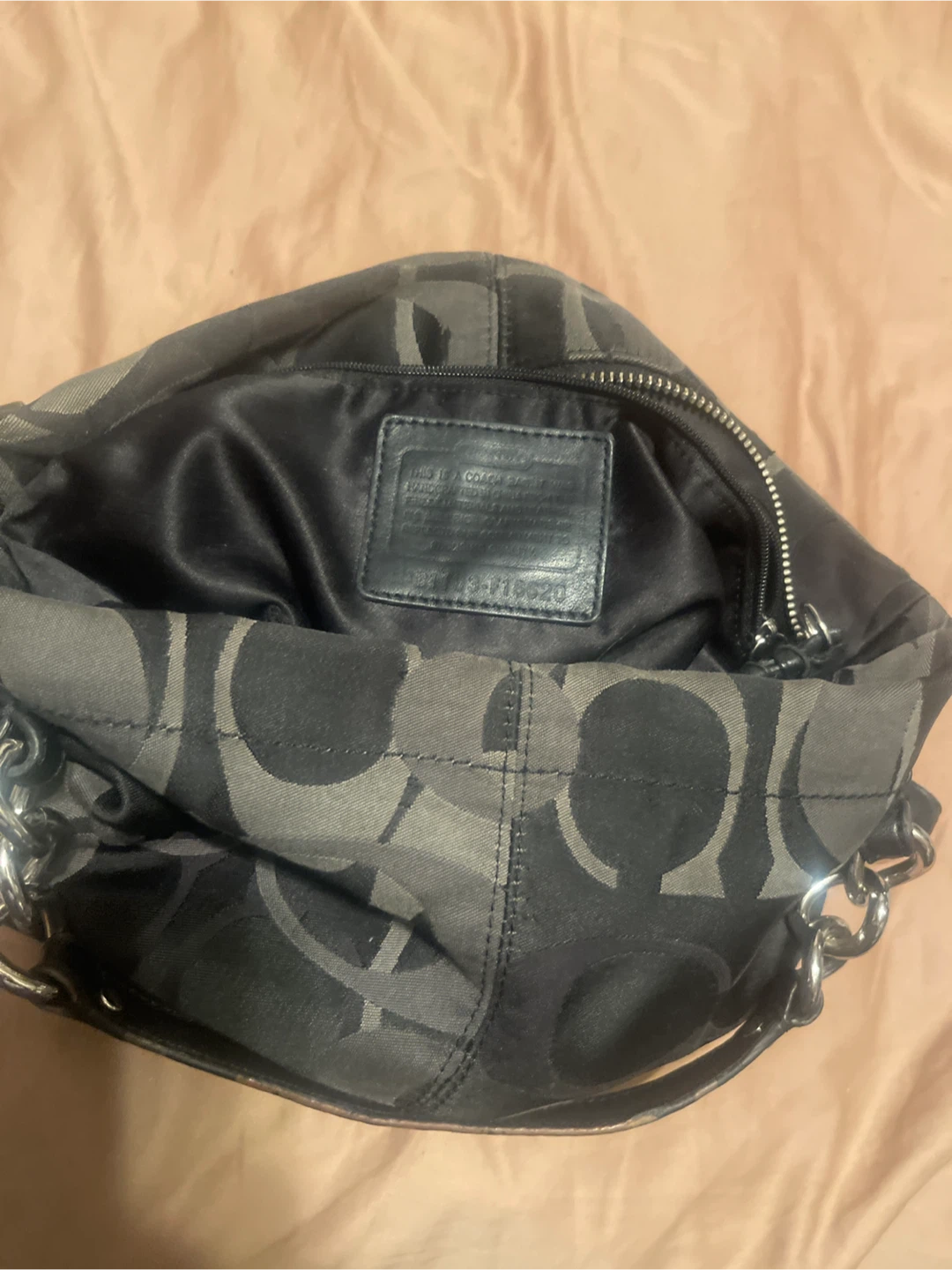 Coach Signature Hobo Shoulder Bag - photo 4