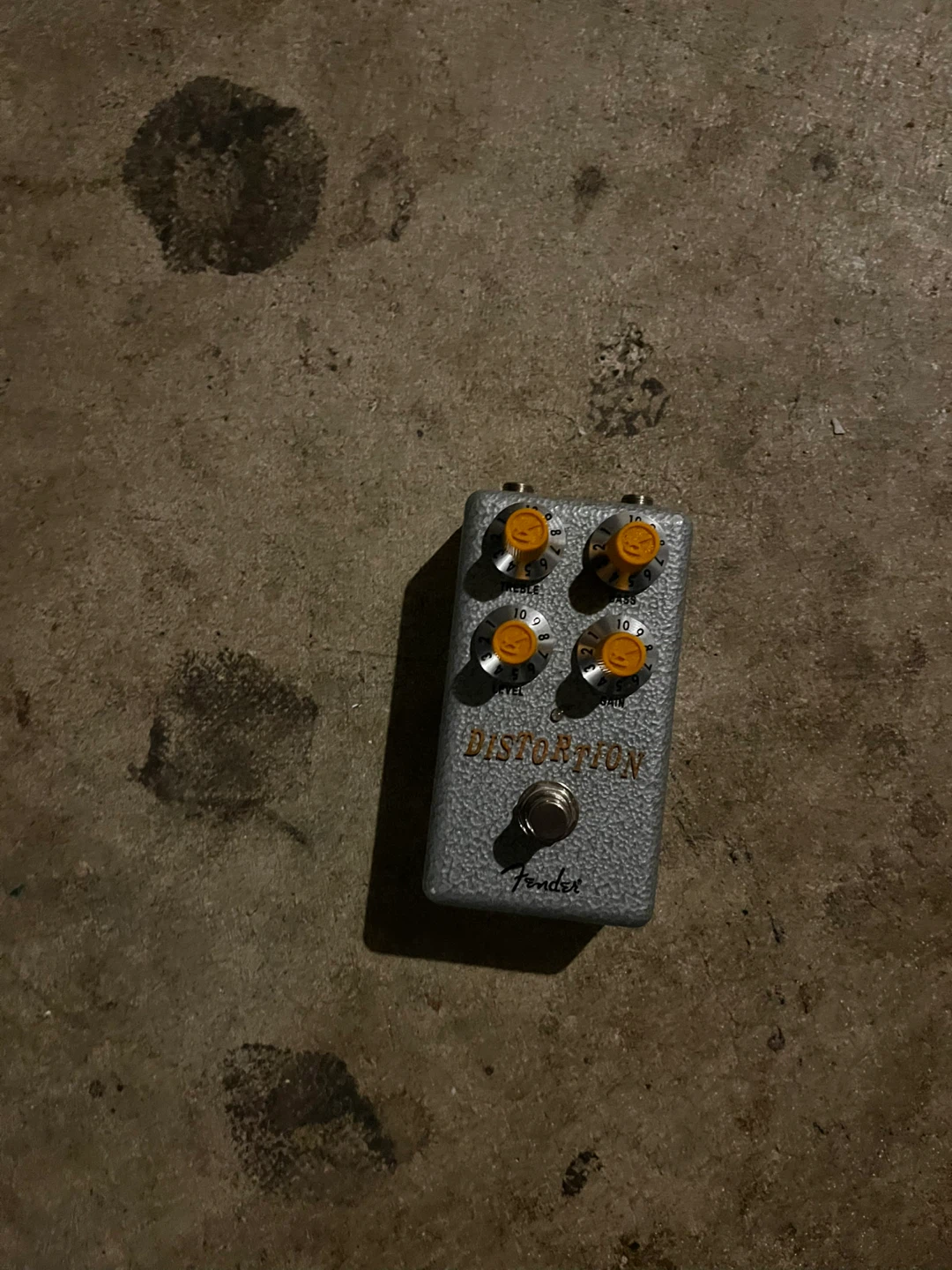 Fender distortion pedal for guitar