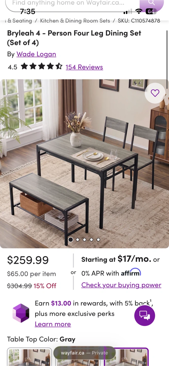 Dining Table Set - photo 3