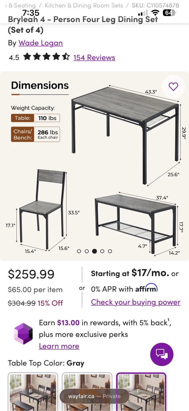 Dining Table Set - photo 4