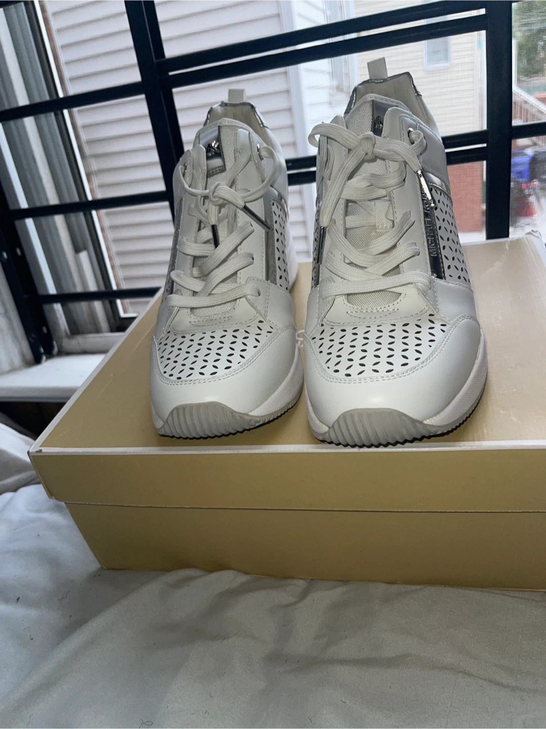Michael Kors White Sneakers