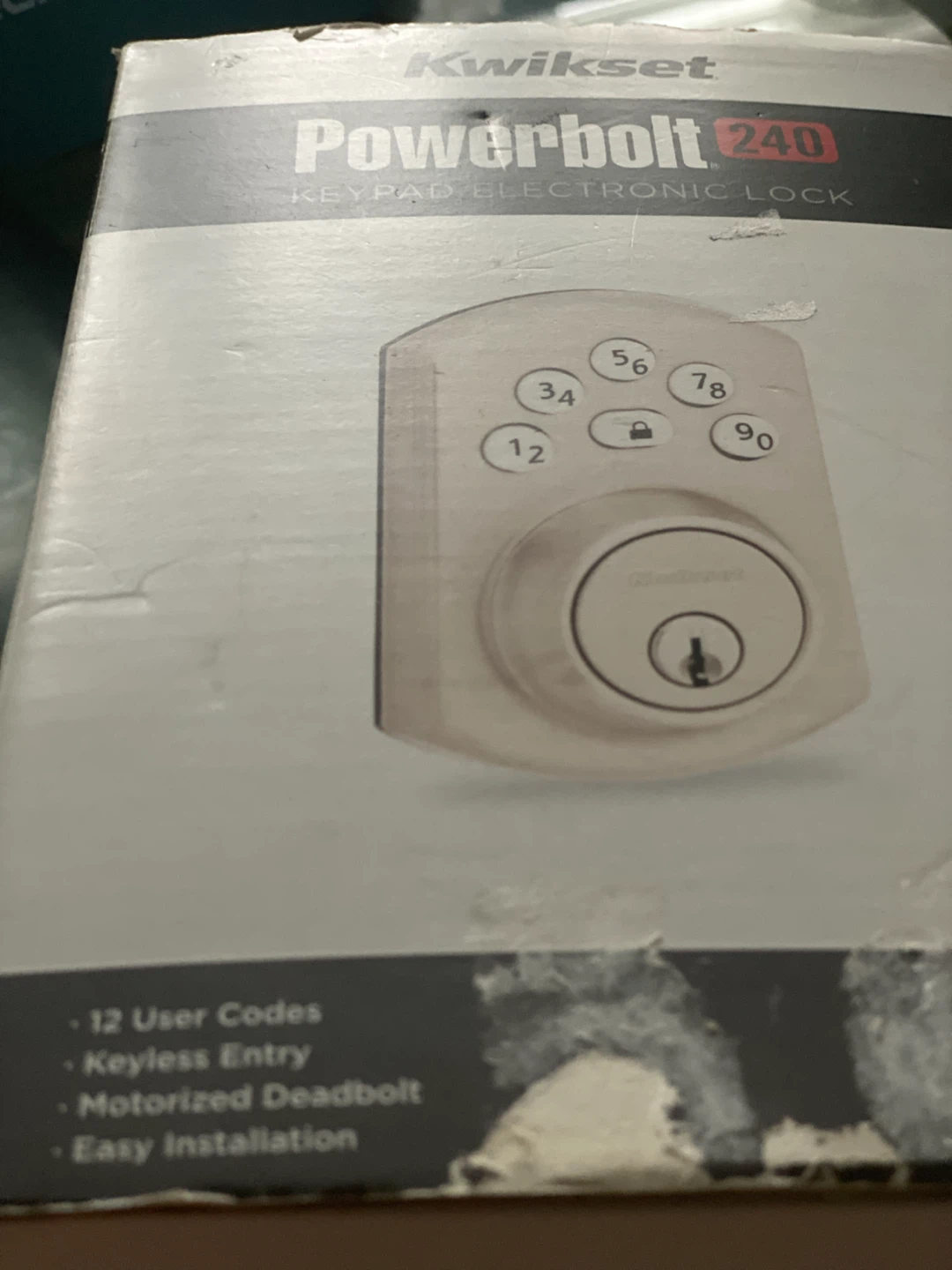 Kwikset Powerbolt 240 Keypad Electronic Lock