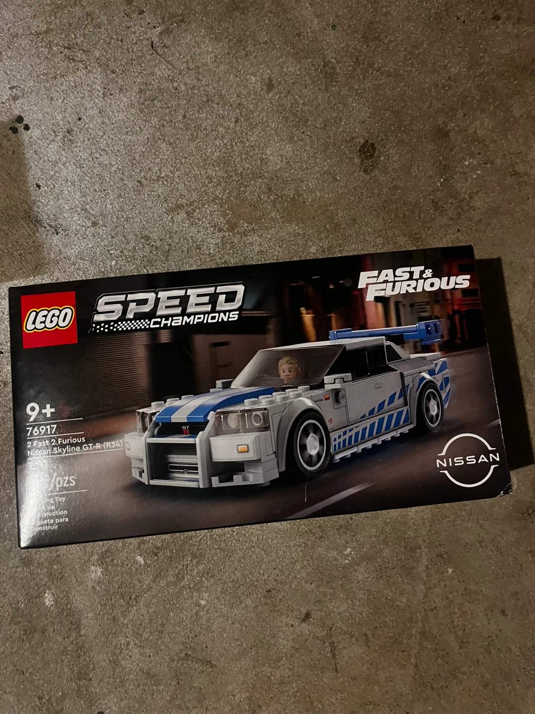 Lego F&F Nissan R34 Skyline