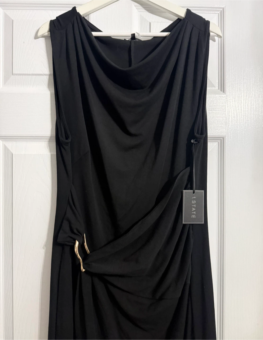 1.STATE Black Sleeveless Maxi Dress - photo 3