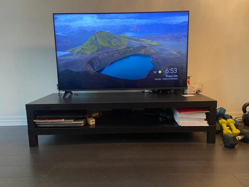IKEA Black TV Stand