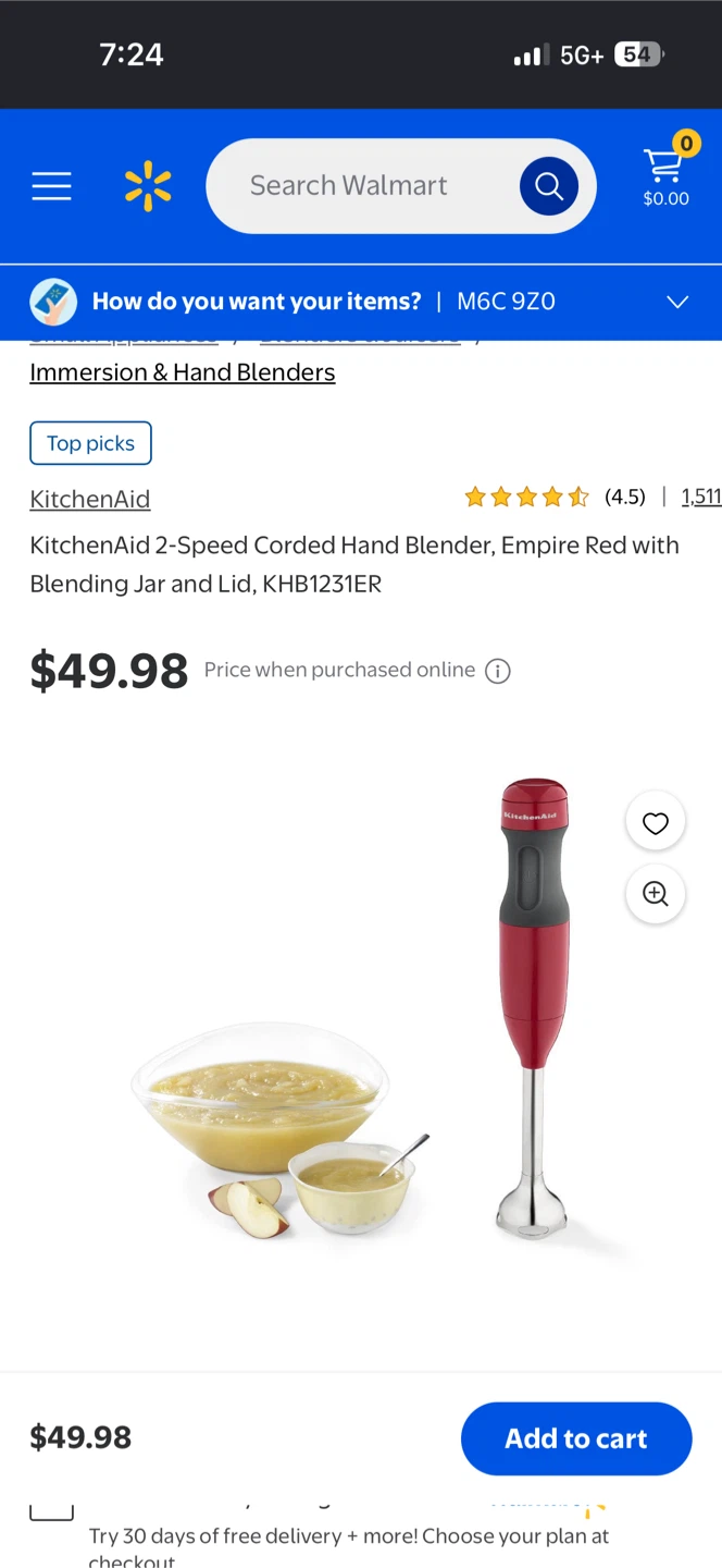 KitchenAid 2-Speed Hand Blender - Onyx Black - photo 3