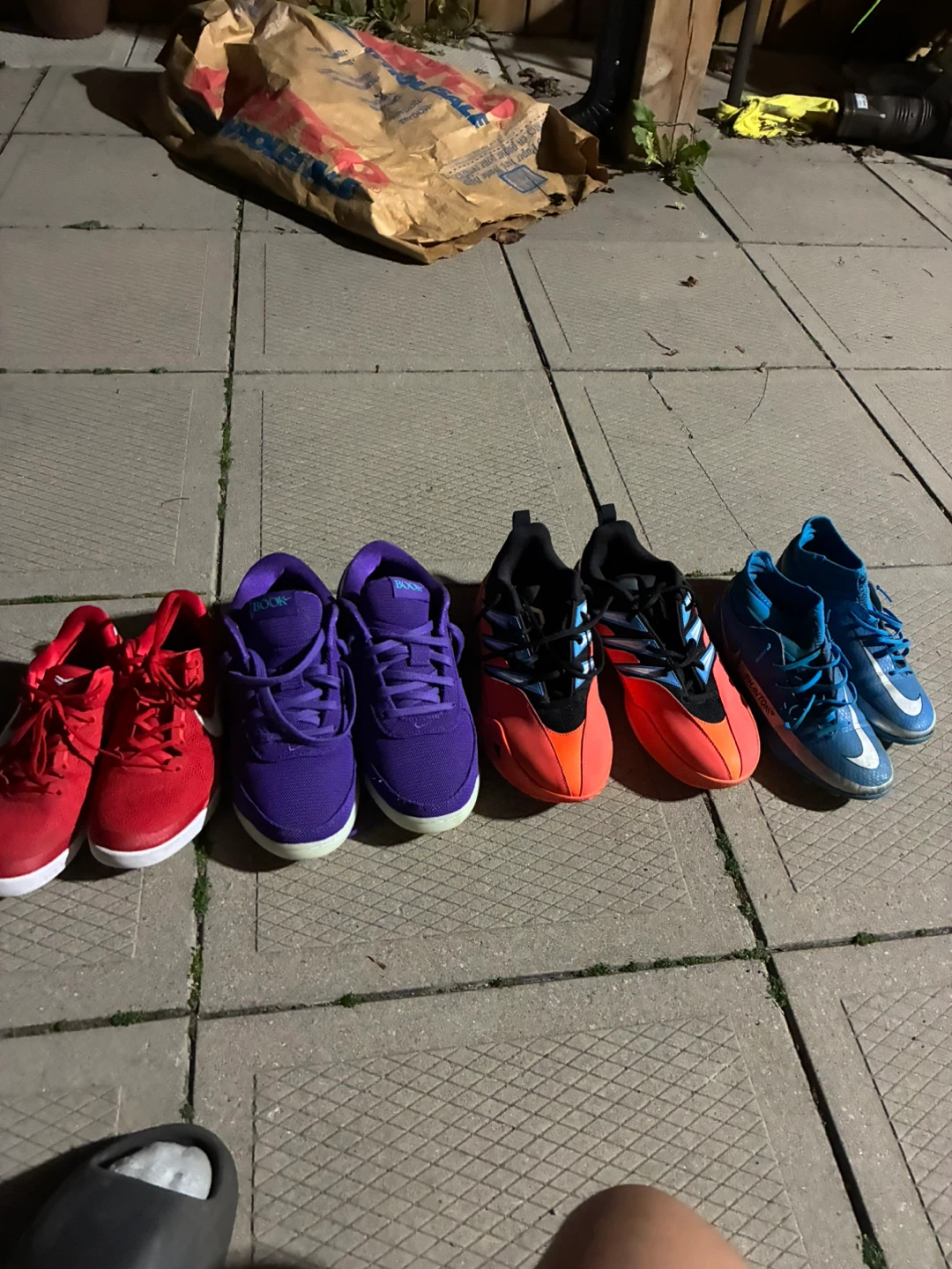 Nike Kobe Red Basketball Shoes Size 5Y