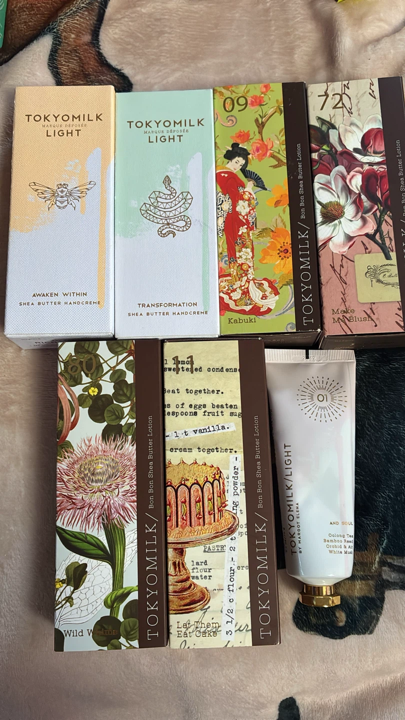 $20 each tokyomilk hand creams