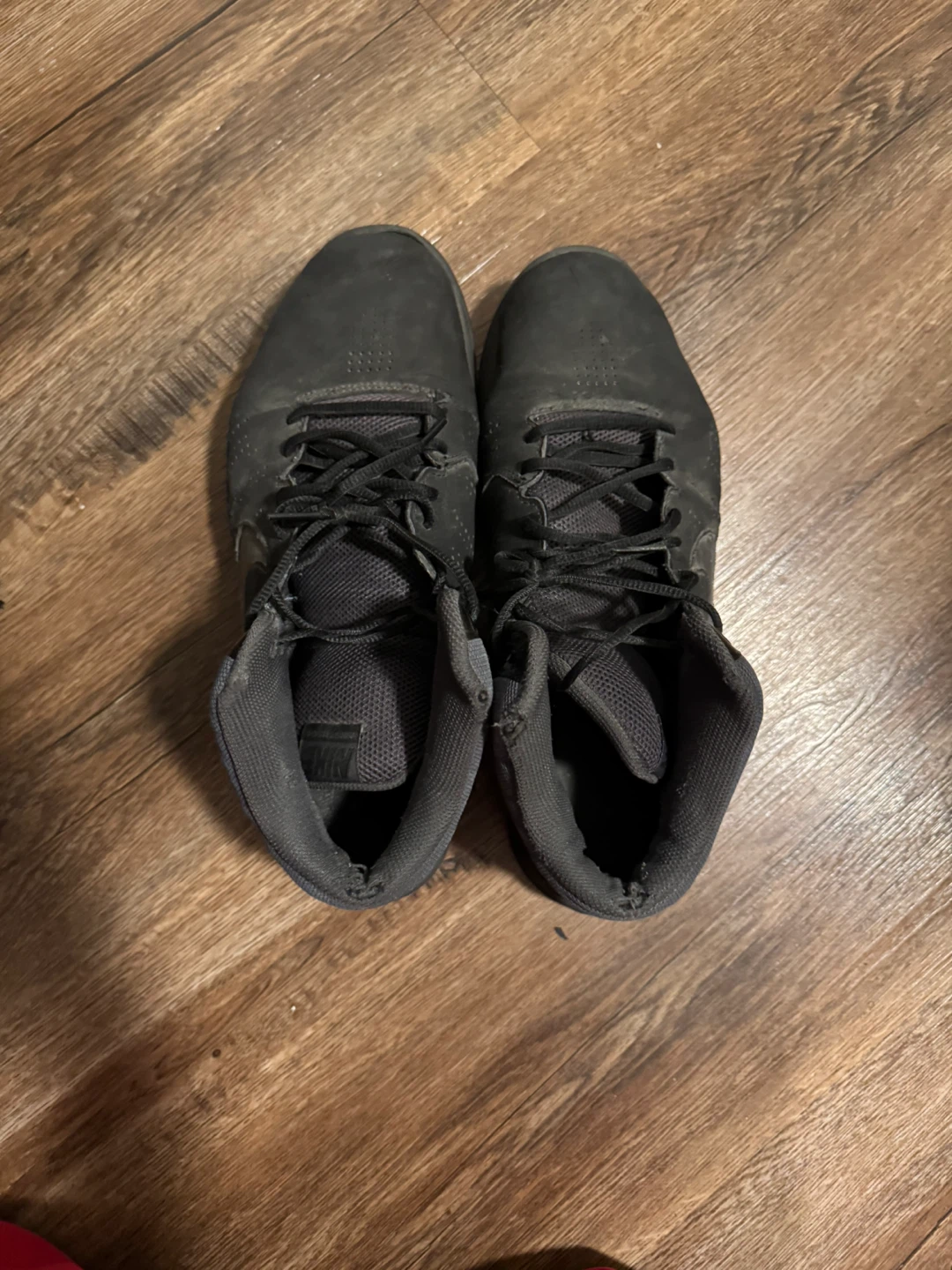Nike Black Mid-Top Sneakers