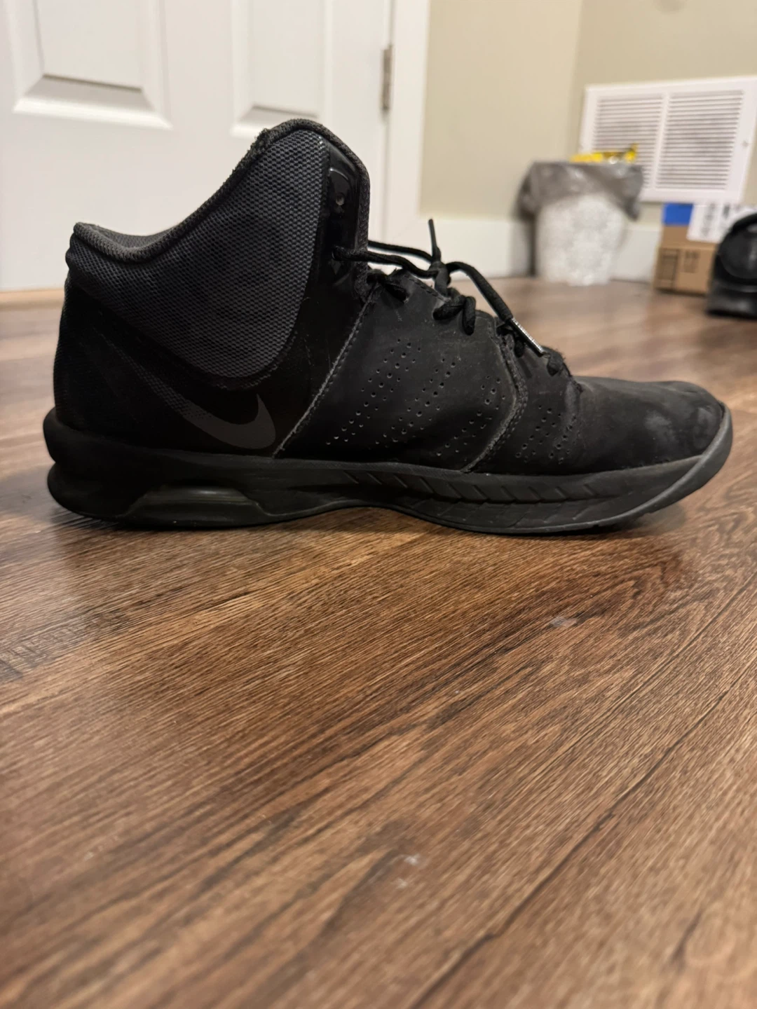 Nike Black Mid-Top Sneakers - photo 2