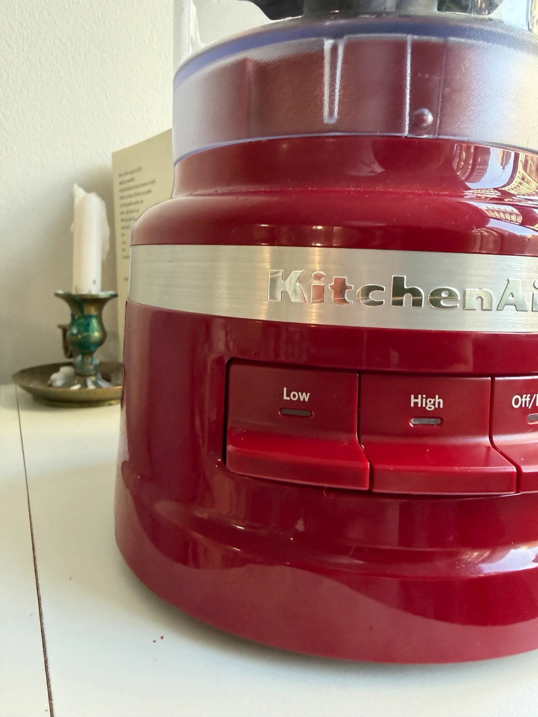 KitchenAid Food Processor - Empire Red