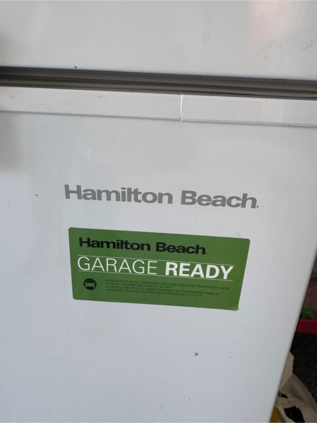 Hamilton Beach Garage Ready Chest Freezer - photo 2