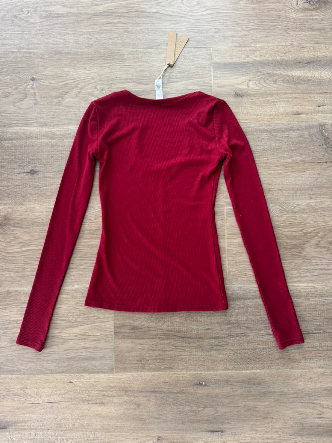 SKIMS Ribbed Long Sleeve Top - photo 2