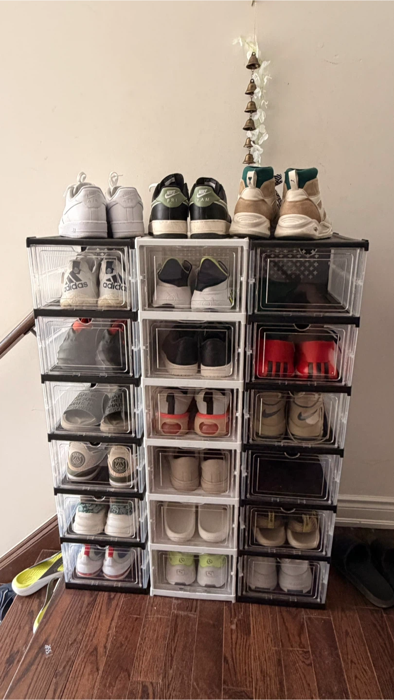 2500$ worth Sneakers with Storage Boxes
