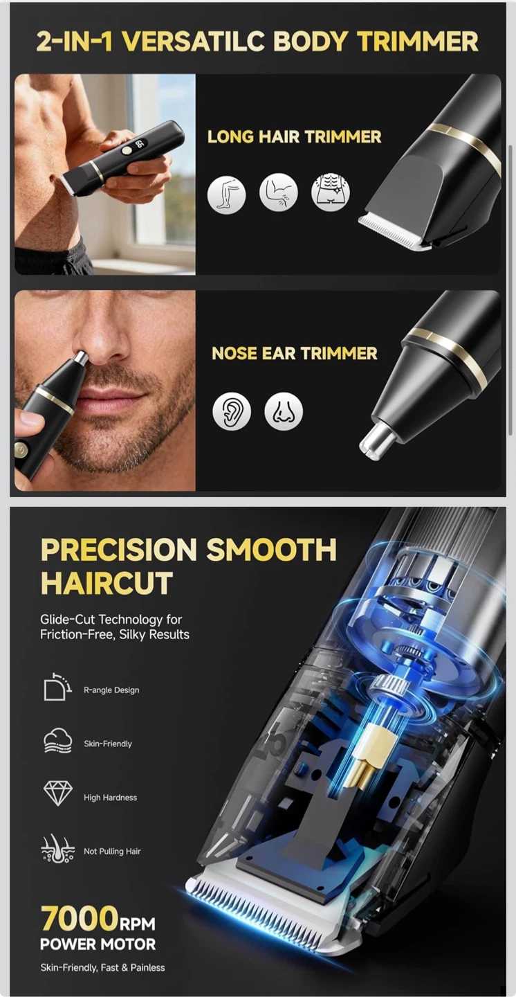 2-in-1 Electric Grooming Kit - photo 2