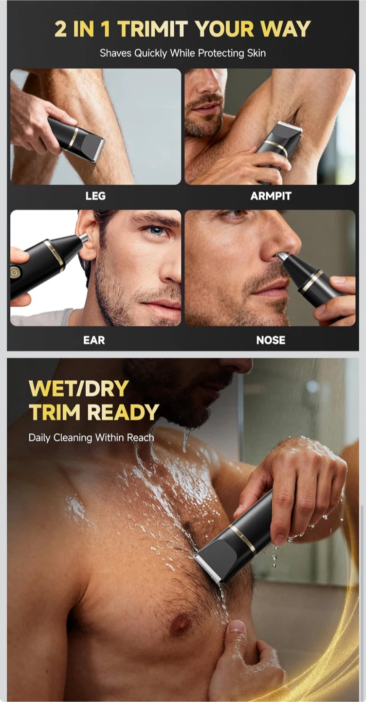 2-in-1 Electric Grooming Kit - photo 4