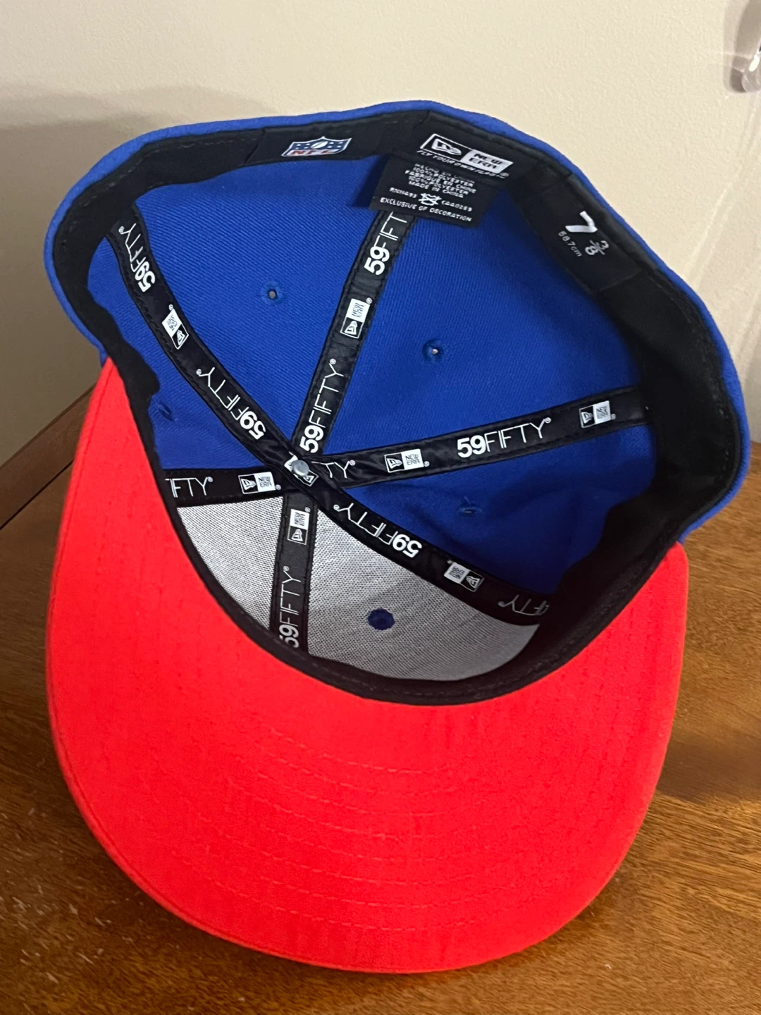 New Era Buffalo Bills 59Fifty Hat Size 7 3/8 - photo 5