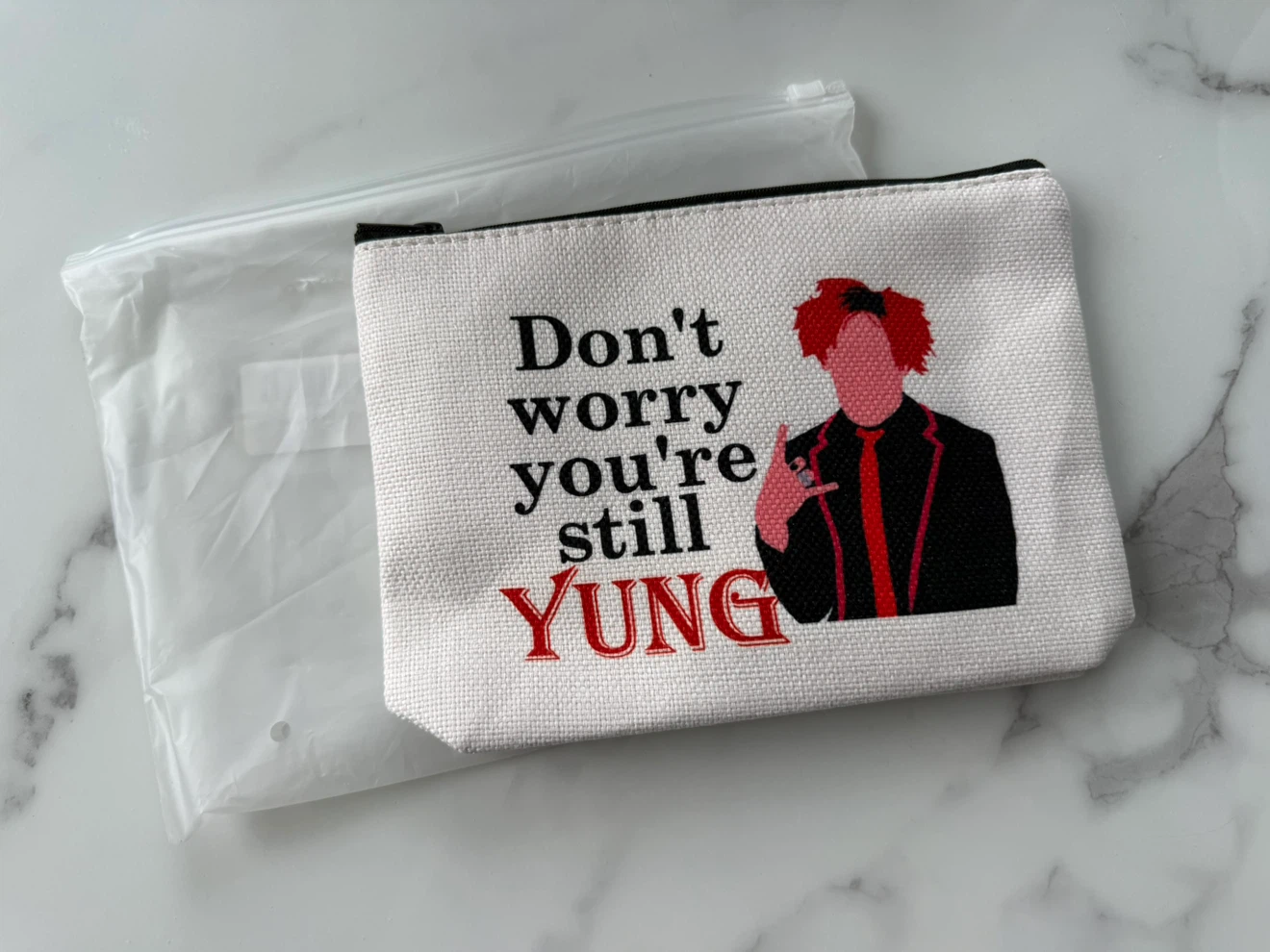 New Yungblud Canvas Zipper Pouch