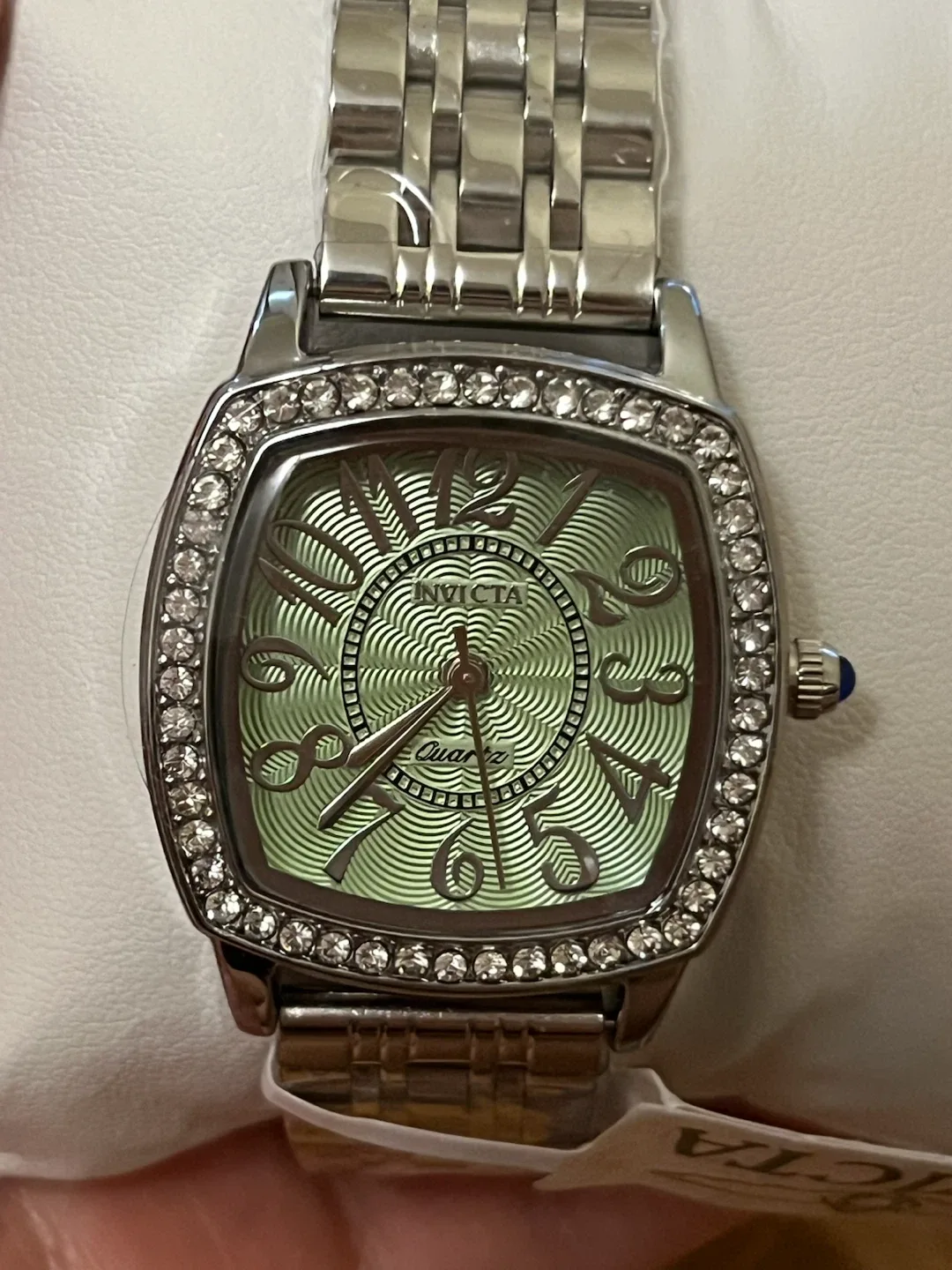 Invicta Wildflower 69362 Mint Green Crystal 31mm Watch NWT - photo 3