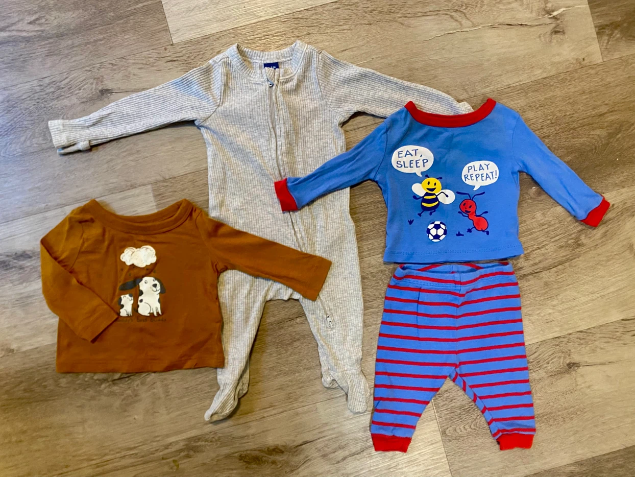 0-3 month boys clothing bundle
