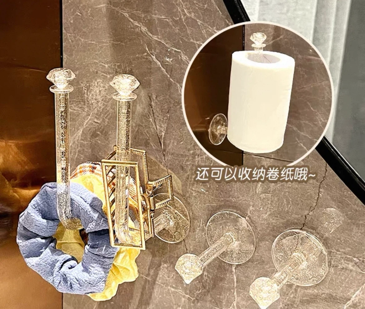Clear Acrylic Wall Hooks - photo 2